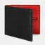Yoshi Black and Red Leather Wallet